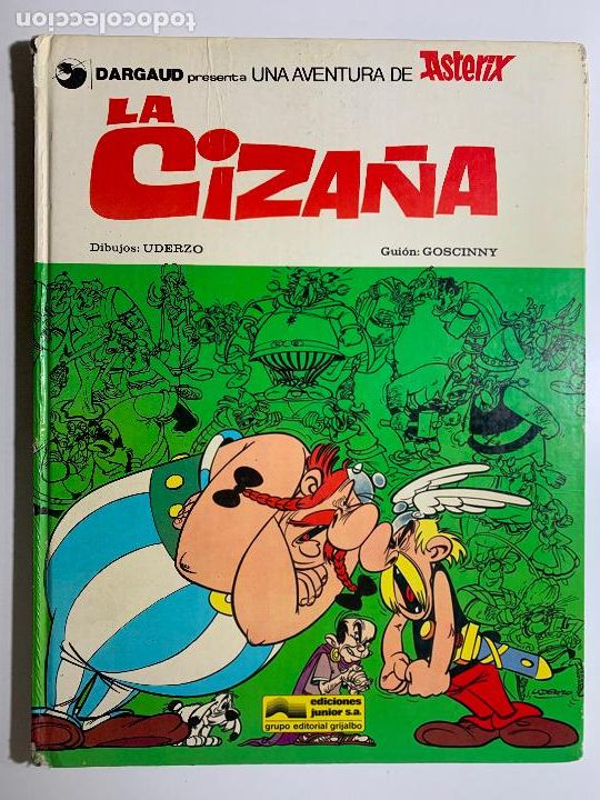 C&oacute;mics: una aventura de asterix , la ciza&ntilde;a - ediciones junior - COB - Foto 1