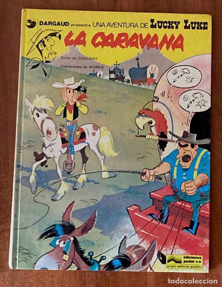 C&oacute;mics: LUCKY LUKE. 4 C&Oacute;MICS, EDICIONES JUNIOR. CARTON&Eacute; - Foto 2