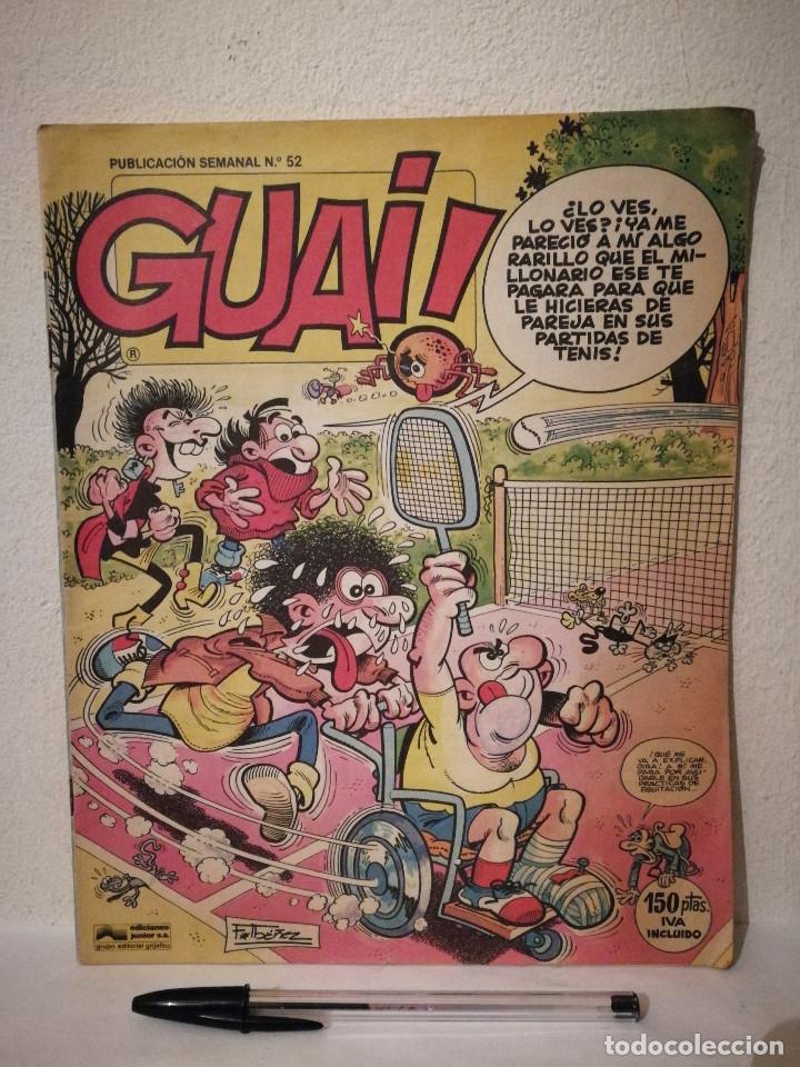 C&oacute;mics: COMIC - GUAI NUM. 52 - COMICS - EDICIONES JUNIOR - A&Ntilde;O 1987 - Foto 1