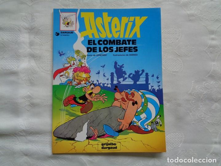 C&oacute;mics: GOSCINNY / UDERZO. EL COMBATE DE LOS JEFES. 1996 - Foto 1
