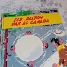 Cómics: LUCKY LUKE ELS DALTON VAN AL CANADÀ ED CATALÀ GRIJALBO 1983. Lote 273668248
