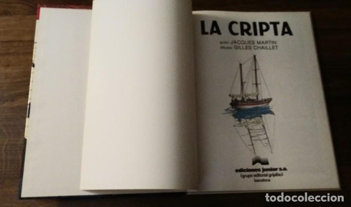 Cómics: LEFRANC Nº 9. LA CRIPTA. J. MARTIN Y G. CHAILLET. EDICIONES JUNIOR. GRIJALBO - Foto 3 - 286533153