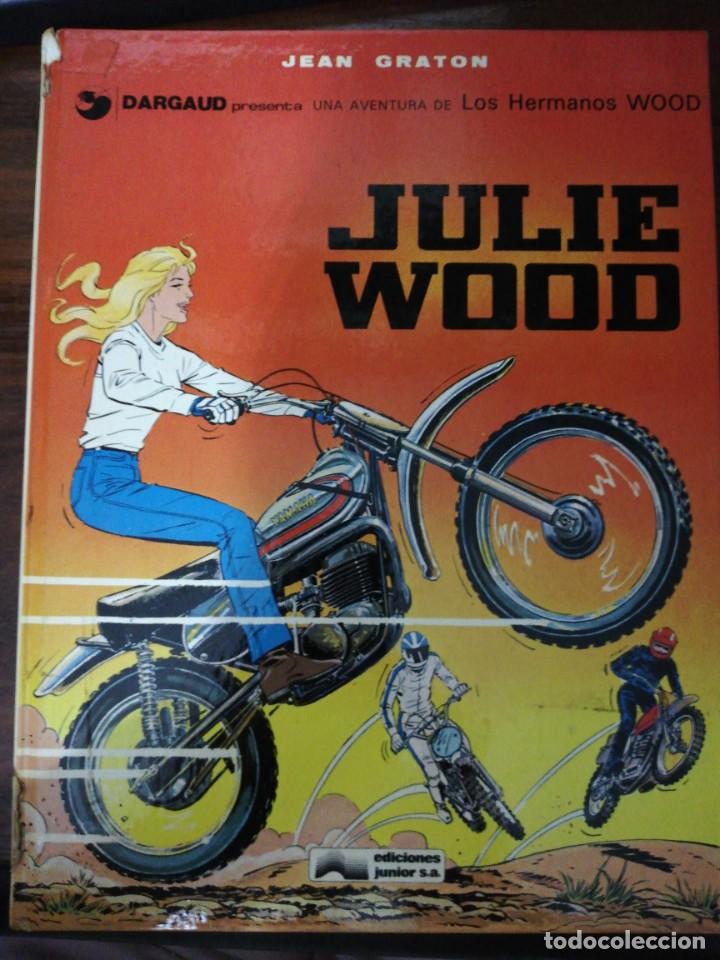 Cómics: Julie Wood. Jean Graton. Dargaud. Una aventura de los hermanos Wood- Tomo 1. Barcelona, 1976 - Foto 1 - 289643188