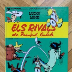 Cómics: LUCKY LUKE: ELS RIVALS DE PAINFUL GULCH - CATALÁ - ESTADO BUENO - MUY BUENO - D2. Lote 290400833
