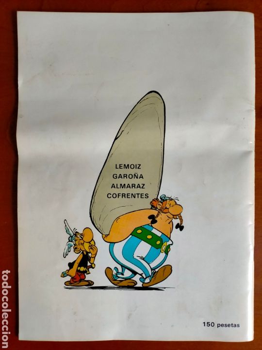 C&oacute;mics: ASTERIX Y LA CENTRAL NUCLEAR 1980. Antinucleares - Foto 4