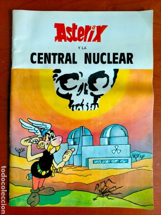 C&oacute;mics: ASTERIX Y LA CENTRAL NUCLEAR 1980. Antinucleares - Foto 1