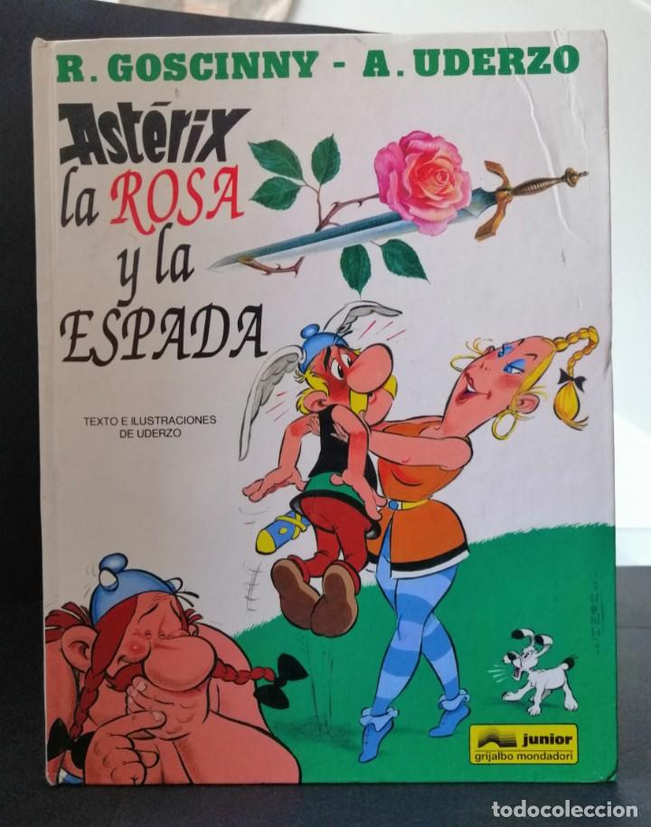 Cómics: ASTERIX. LA ROSA Y LA ESPADA. Nº 29. EDICIONES JUNIOR. AÑO 1992 - Foto 2 - 299792398