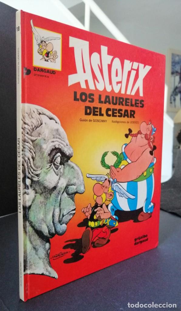 ASTERIX - LOS LAURELES DEL CÉSAR - Nº 18 - EDICIONES JUNIOR / GRIJALBO - AÑO 1980 (Tebeos y Comics - Grijalbo - Asterix)