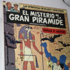 Cómics: LAS AVENTURAS DE BLAKE Y MORTIMER TOMO Nº1 : EL MISTERIO DE LA PIRÁMIDE (1ª PARTE).