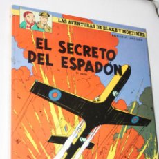 Cómics: LAS AVENTURAS DE BLAKE Y MORTIMER TOMO Nº9 : EL SECRETO DEL ESPADÓN (1ª PARTE)