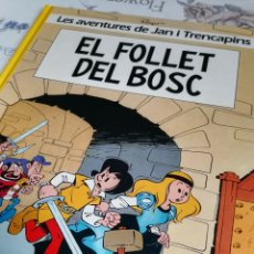 Cómics: EL FOLLET DEL BOSC - LES AVENTURES DE JAN I TRENCAPINS. PEYO.IDIOMA CATALÀ. Lote 300955673