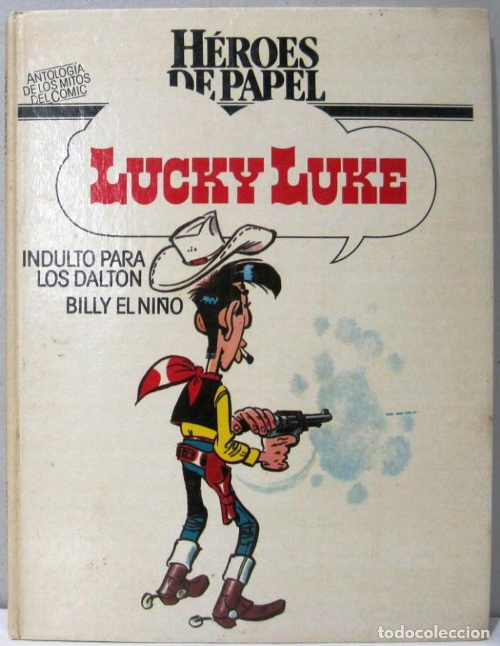 LUCKY LUKE - INDULTO PARA LOS DALTON - BILLY EL NIÑO - TAPA DURA - COMIC HEROES DE PAPEL (Tebeos y Comics - Grijalbo - Lucky Luke)