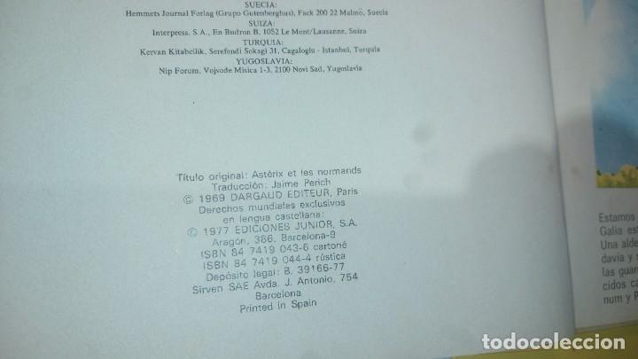 C&oacute;mics: ASTERIX Y LOS NORMANDOS A&Ntilde;O 1969 - Foto 2
