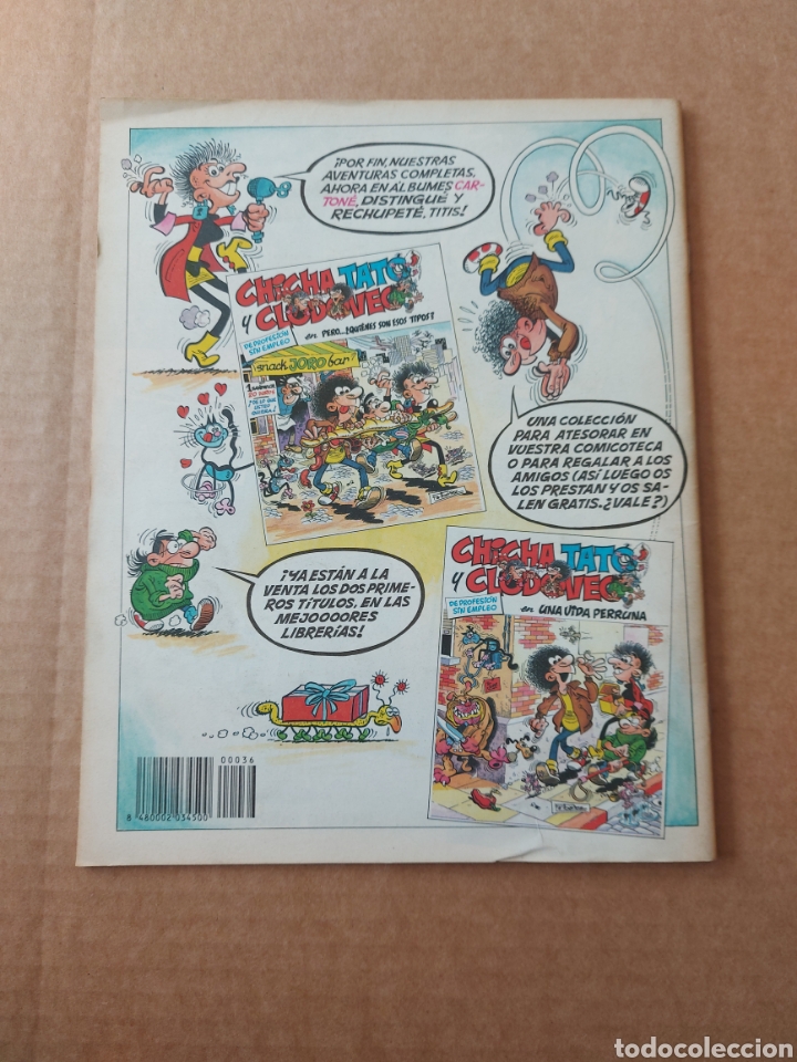 Cómics: Publicación semanal Núm 36 Revista GUAI Ediciones Junior S. A. IBAÑEZ 1987 Grijalbo. - Foto 3 - 312347958