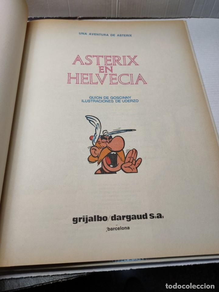 Cómics: Comic Astérix-EN HELVECIA- Grijalbo/Dargaud 1980 - Foto 2 - 312348253