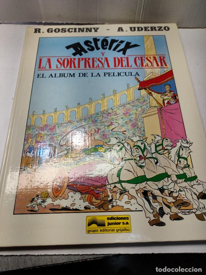 COMIC ASTÉRIX-Y LA SORPRESA DEL CESAR- EDICIONES JUNIOR 1986 (Tebeos y Comics - Grijalbo - Lucky Luke)