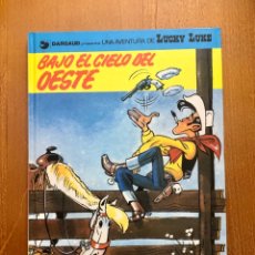 Cómics: BAJO EL CIELO DEL OESTE, LUCKY LUKE, Nº 52, AÑO 1994, (EDICIONES DE JUNIOR S.A.). Lote 313054233