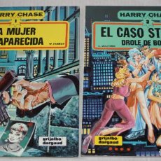 Cómics: HARRY CHASE (2 TOMOS):LA MUJER DESAPARECIDA+ EL CASO STEVENS. ( COMPLETA). Lote 313962243