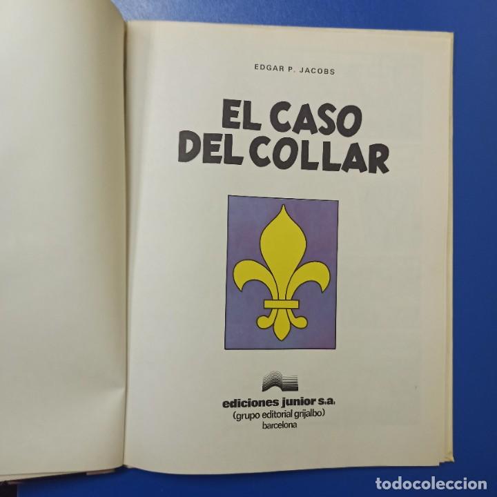 C&oacute;mics: COMIC/TBO - EL CASO DEL COLLAR - LAS AVENTURAS DE BLAKE Y MORTIMER - JUNIOR - Foto 3