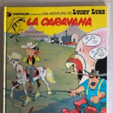 Cómics: COMIC TAPA DURA LUCKY LUKE LA CARAVANA EDITORIAL GRIJALBO 1979
