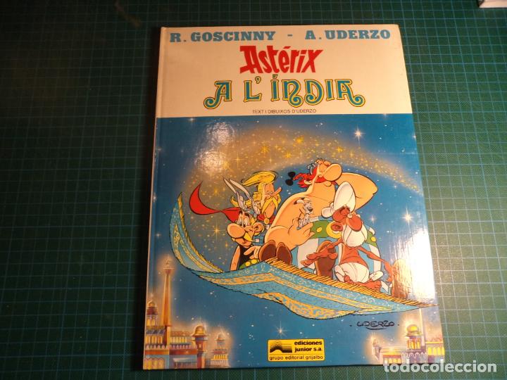 C&oacute;mics: Asterix a lIndia. Junior. En catalan. - Foto 1