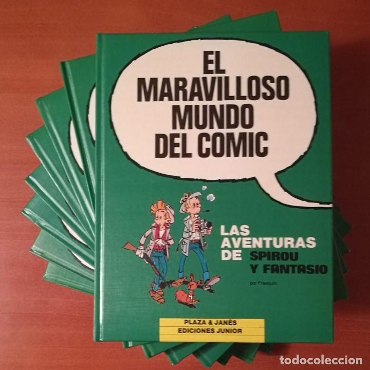 Cómics: EL MARAVILLOSO MUNDO DEL CÓMIC COMPLETA 8 TOMOS Ediciones Junior Plaza & Janes - Foto 1 - 223062896