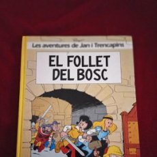 Fumetti: EL FOLLET DEL BOSC - JAN I TRENCAPINS 3 - PEYO - CARTONE - EN CATALAN