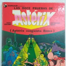 Cómics: LAS DOCE PRUEBAS DE ASTÉRIX GOSSIGNY Y UDERZO EDICIÓN JUNIOR SA, 1ER EDICIÓN 1976
