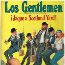 Fumetti: COMIC LOS GENTLEMEN, Nº 1: JAQUE A SCOTLAND YARD - CASTELLI, TACCONI; JUNIOR GRIJALBO TAPA DURA 1980. Lote 327055543