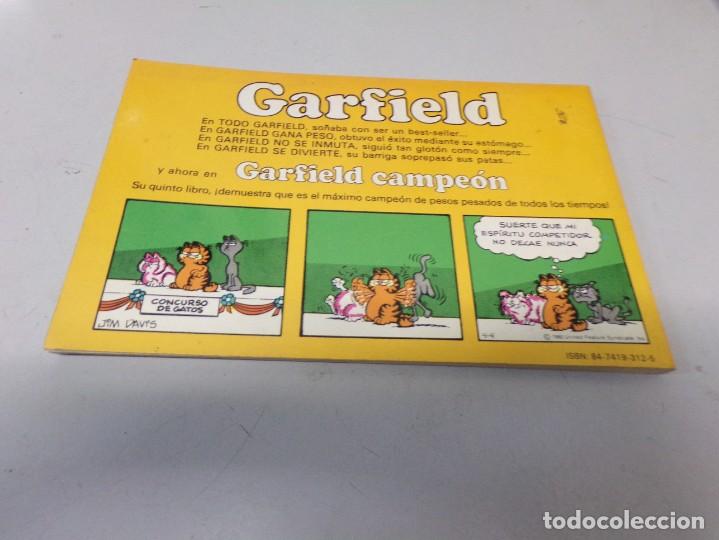 C&oacute;mics: ESTAMOS LIQUIDANDO. GARFIELD EDICIONES JUNIOR NUMERO 5 CAMPEON REF 127 - Foto 5