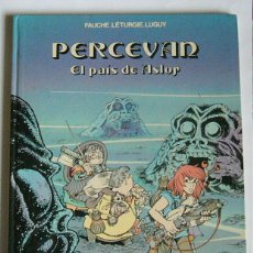 Cómics: PERCEVAN Nº 4. EL PAIS DE ASLOR - FAUCHE / LETURGIE / LUGUY - EDITORIAL GRIJALBO / DARGAUD. 1986
