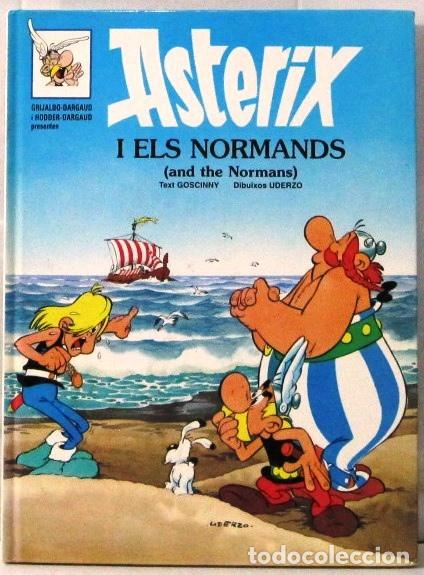 C&oacute;mics: ASTERIX I ELS NORMANDS - BILINGUE - CATALAN - INGLES - COMIC - Foto 1