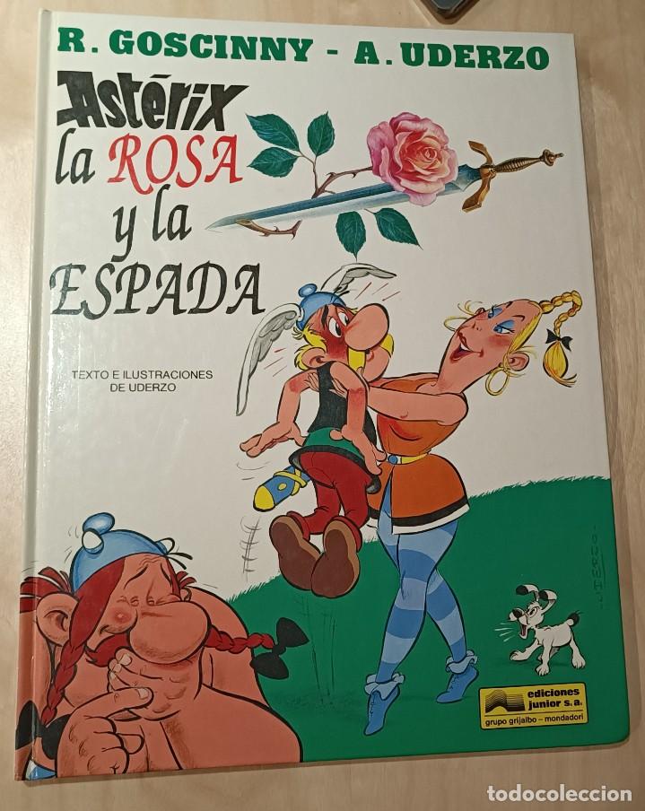 C&oacute;mics: ASTERIX LA ROSA Y LA ESPADA 1&deg; EDICION 1991 - Foto 1