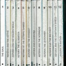 Cómics: ASTERIX - COL·LECCIÓ DE 12 ALBUMS CATALA - ANGLES - GRIJALBO DARGAUD / LA VANGUARDIA - COL. COMPLETA. Lote 346784243