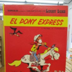Comics : LUCKY LUKE Nº 40 - EL PONY EXPRESS- MORRIS & GOSCINNY - GRIJALBO - CATALÁN / CATALA. Lote 348986519