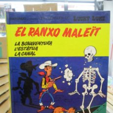 Comics : LUCKY LUKE Nº 47 - EL RANXO MALEIT - MORRIS & GOSCINNY - GRIJALBO - CATALÁN / CATALA. Lote 348988419