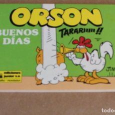 Cómics: ORSON - 4 BUENOS DÍAS - JIM DAVIS - ED. GRIJALBO / JUNIOR - AÑO 1989 - MUY BUEN ESTADO