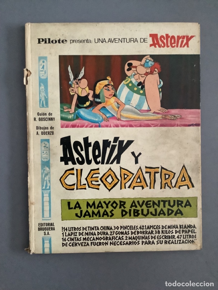 C&oacute;mics: C&oacute;mic Asterix y Cleopatra de la Editorial Bruguera - Foto 1