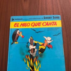 Cómics: LUCKY LUKE , EL HILO QUE CANTA , TAPA DURA , EDITORIAL GRIJALBO. Lote 358582335