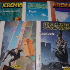Cómics: LOTE 5 COMICS SERIE JEREMIAH. HERMANN. Nº 9, 10. 11, 12, 14. EDITORIAL GRIJALBO