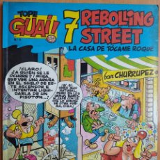 Cómics: TOPE GUAI Nº 5 - 7 REBOLLING STREET - LA CASA DE TÓCAME ROQUE - F. IBAÑEZ - GRIJALBO 1986. Lote 360166560
