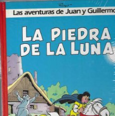 Cómics: JUAN Y GUILLERMO - LA PIEDRA DE LA LUNA - MUY BUEN ESTADO !!. Lote 364611446