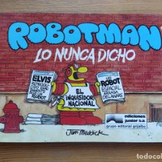 Cómics: ROBOTMAN Nº 2 - LO NUNCA DICHO - JIM MEDDICK - EDICIONES JUNIOR, GRIJALBO (S1**). Lote 365775281