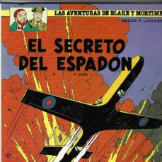 Fumetti: LAS AVENTURAS DE BLAKE Y MORTIMER -- EL SECRETO DEL ESPADÓN -- 1ª PARTE. Lote 368415121