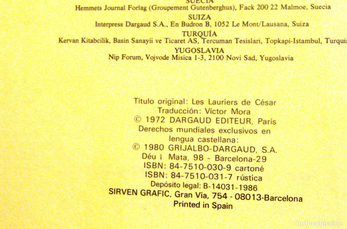 C&oacute;mics: Asterix Los laureles del Cesar comic Edit Dargaud Numero lomo 19 - Foto 2