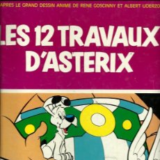 Cómics: LES 12 TRAVAUX D' ASTERIX - ALBUM FILM - EN FRANCES - DARGAUD 1976 EDITION ORIGINALE - GRAND FORMAT. Lote 376535239