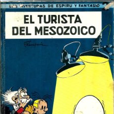 Cómics: FRANQUIN - SPIROU ESPIRU Y FANTASIO Nº 2 - EL TURISTA DEL MESOZOICO - JAIMES 1965, 1ª EDICION