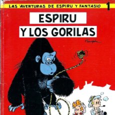 Cómics: FRANQUIN - SPIROU Y FANTASIO Nº 1 - ESPIRU Y LOS GORILAS - JAIMES 1964, 1ª EDICION - MUY BUENO. Lote 376772104