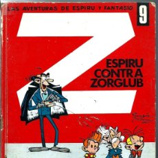 Cómics: FRANQUIN - SPIROU Y FANTASIO Nº 9 - ESPIRU CONTRA ZORGLUB - JAIMES 1970, 1ª EDICION. Lote 376778699