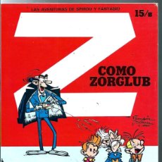 Cómics: FRANQUIN, SPIROU Y FANTASIO, Z COMO ZORGLUB, SEPP MUNDIS 1980, SERIE COLECCIONISTA 15/B TAPA BLANDA